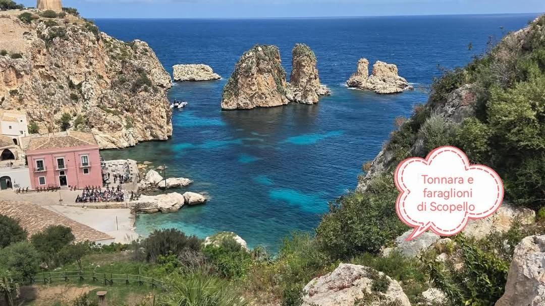 Villa Nonna Nina Capaci Bagian luar foto